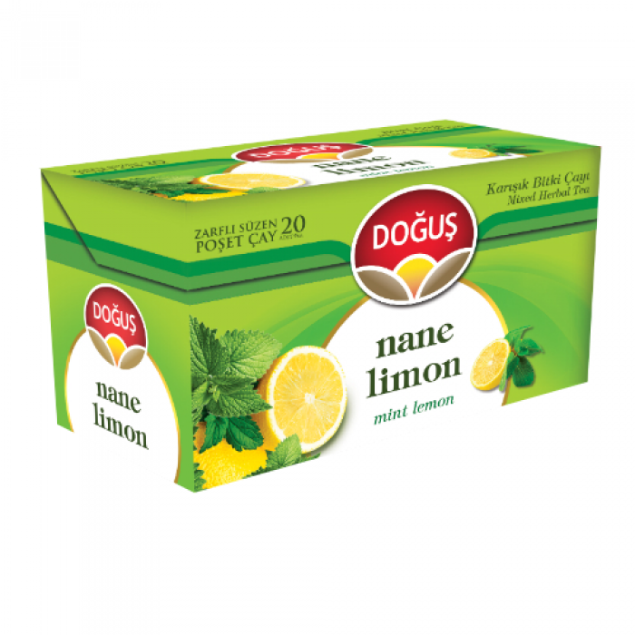 Doğuş Bardak Poşet Çay Nane Limon Aromalı 20 Adet